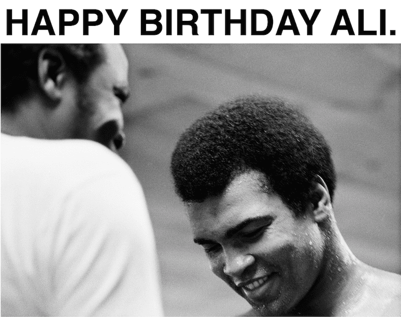 Happy Birthday Muhammad Ali Photobite