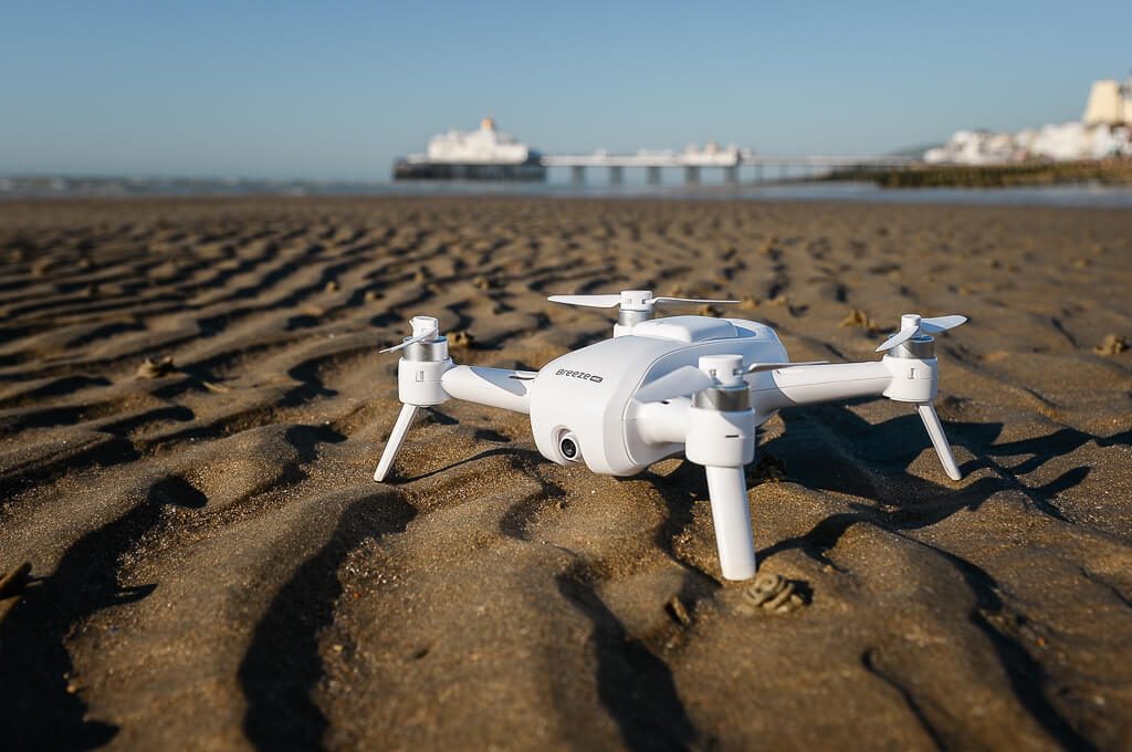 The entry-level Breeze drone from Yuneec