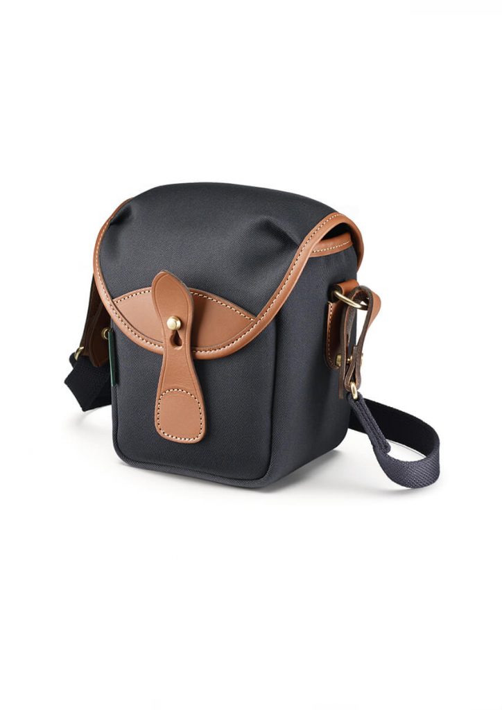 Billingham 72 Small Camera Bag (Black Canvas/Tan Leather)