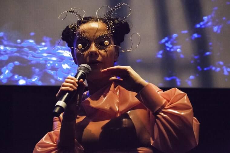 Bjork has been a recent pioneer of VR – integrating the tech into her recent multi-media exhibition and performances