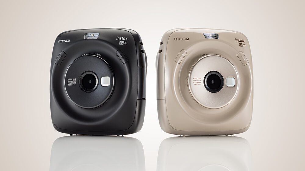 New Hybrid Instax Square SQ20 Instant Camera from Fujifilm