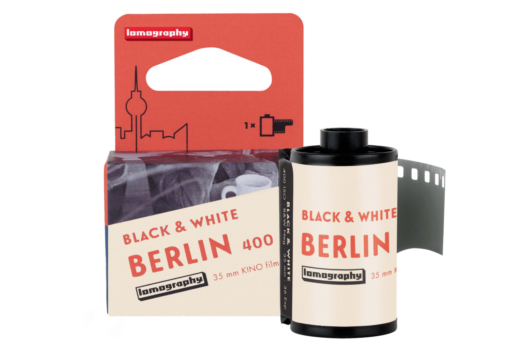 Lomography Black and White Berlin 400 35mm Kino Film