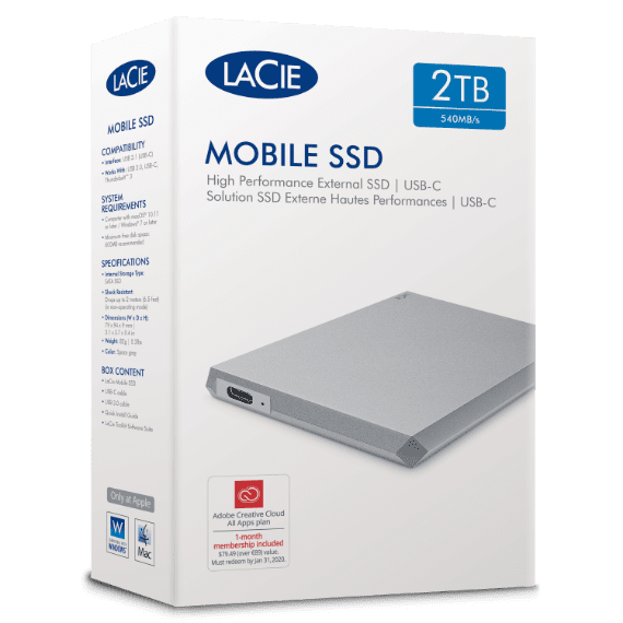 LaCie Mobile SSD. 