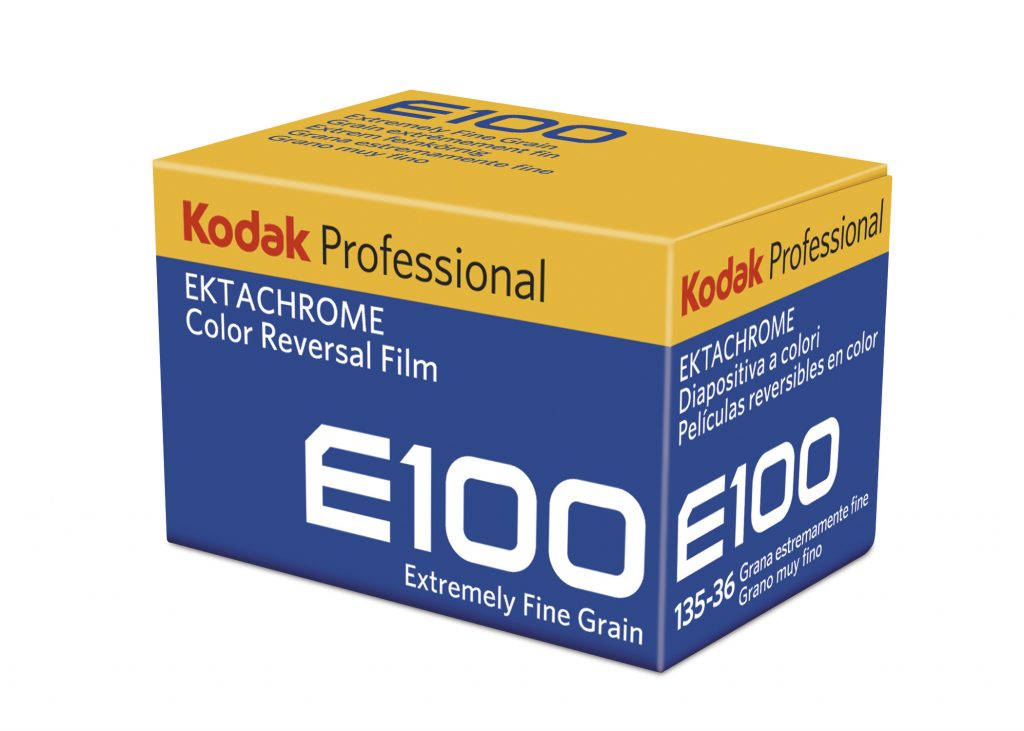 Kodak Professional EKTACHROME Color Reversal Film E100.
