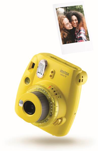 FUJIFILM. INSTAX MINI 9 CLEAR YELLOW