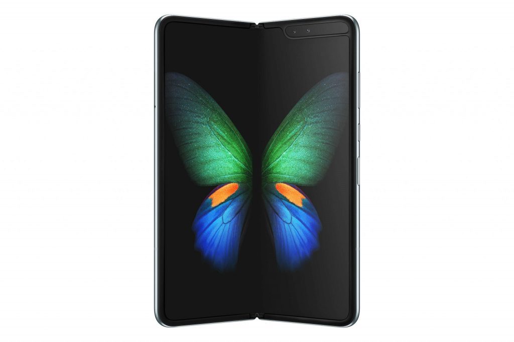 Galaxy Fold semi open