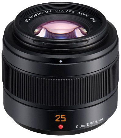 Panasonic 25mm f1.4II ASPH Leica DG Summilux Lens 