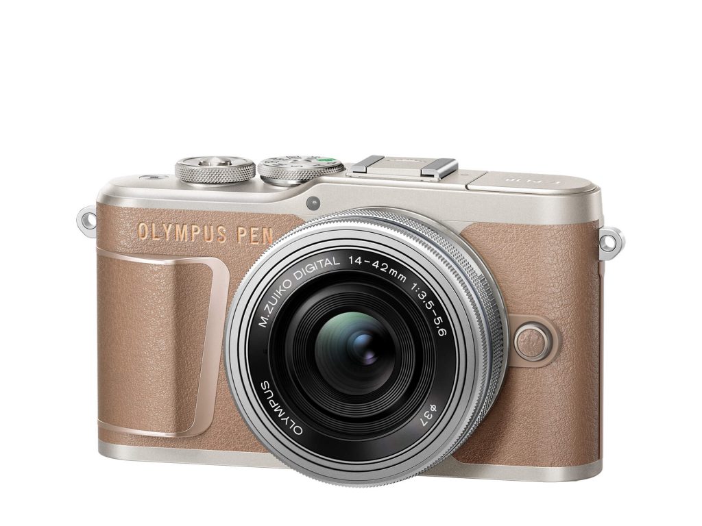 Olympus PEN E-PL10 brown