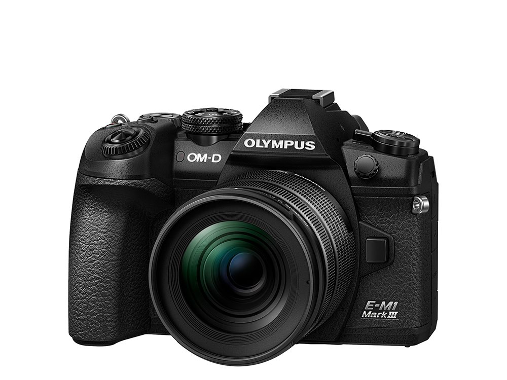 Olympus OM-D E-M1 Mark III with 12-45mm, PRO.