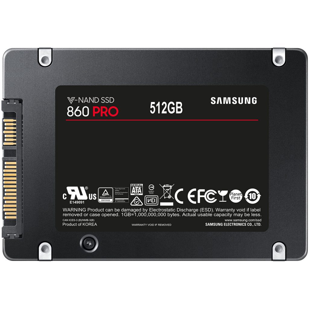 Samsung SATA SSD 860 Pro 512GB