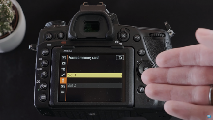 Read How to format a memory card on your camera