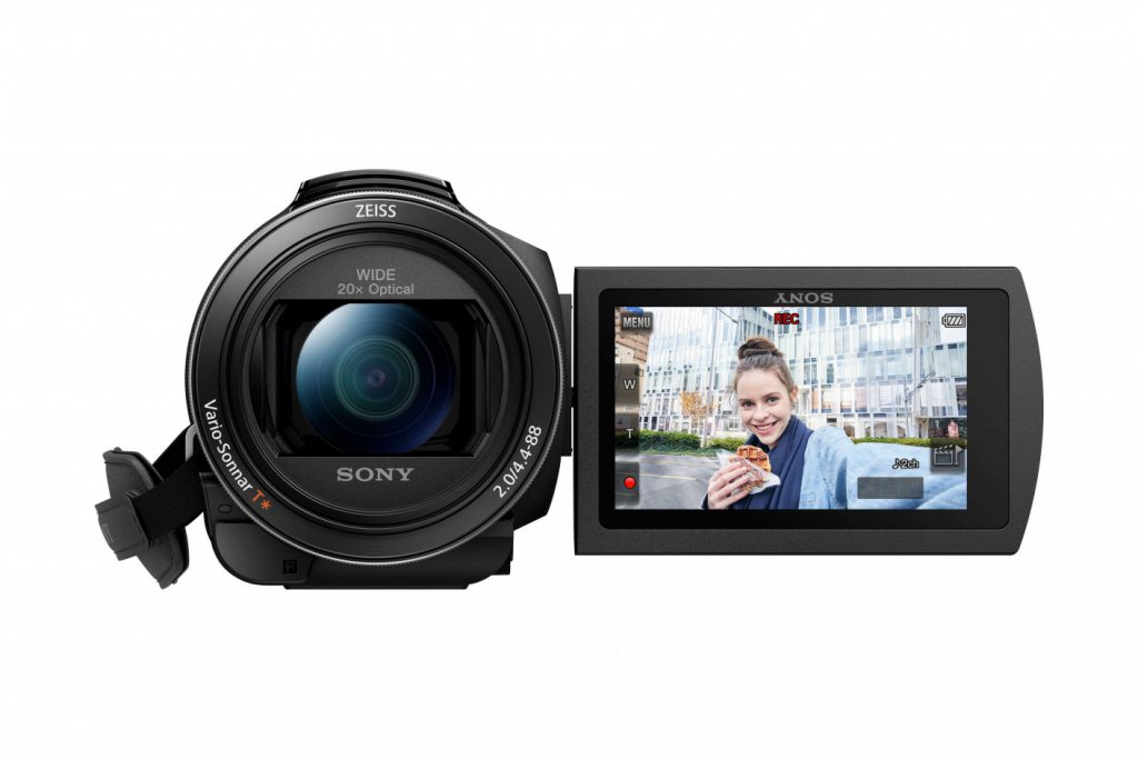 Sony AX43 front square