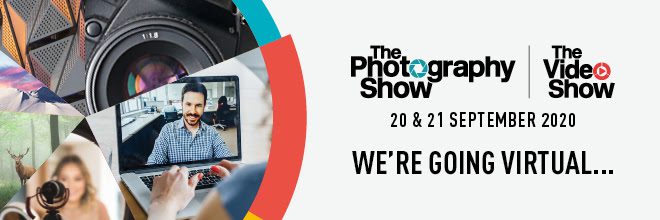 The Photography Show 2020 banner