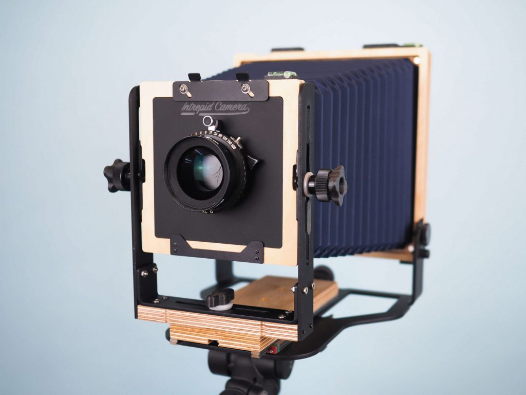 Intrepid 5x7 Camera front