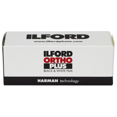 Ilford ORTHO PLUS 120 - Medium Format Film box