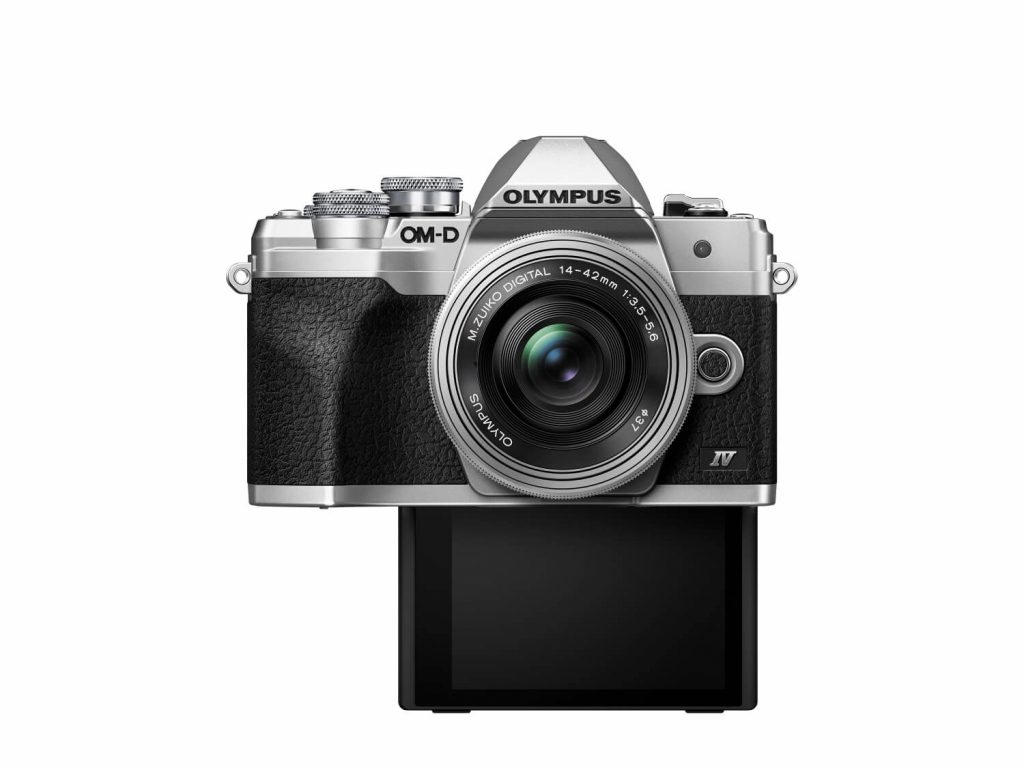 Olympus OM-D E-M10 Mark IV Mirrorless Camera with 14-42mm EZ Lens - Silver