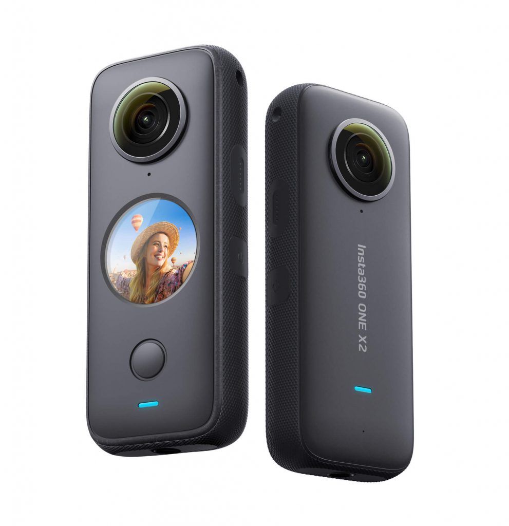 insta360 ONE X2 front and back