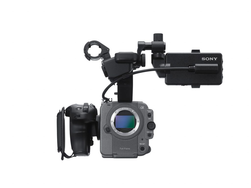 Sony FX6 front no lens