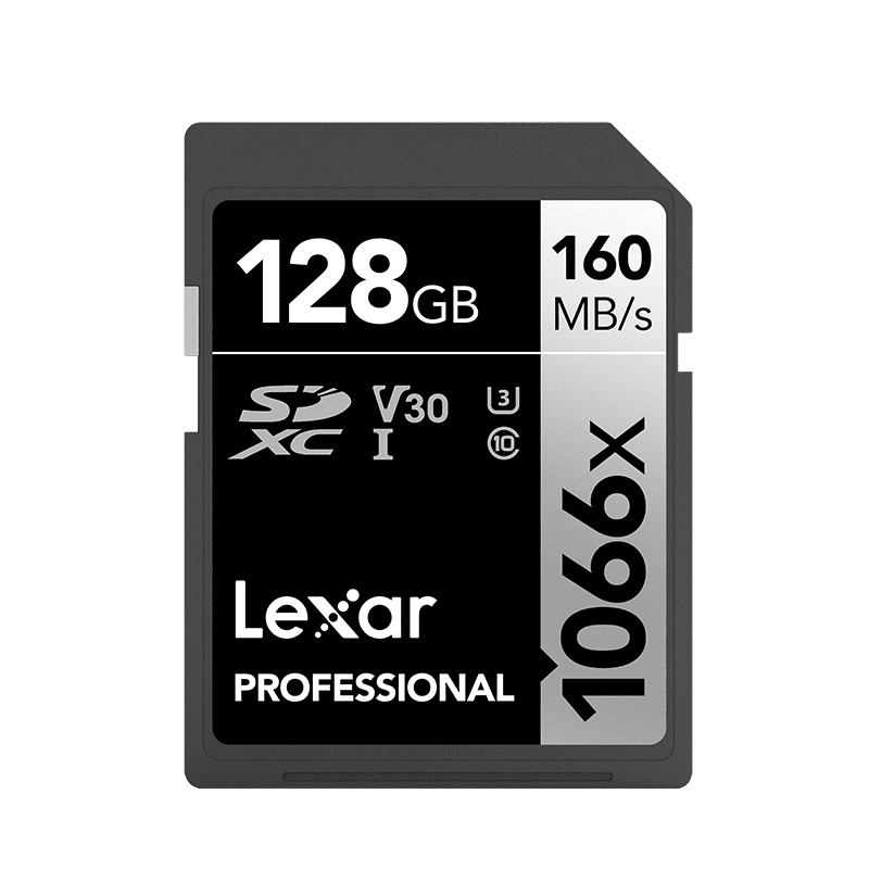 Lexar Professional 1066x SDXC™ UHS-I Card SILVER Series 128Gb