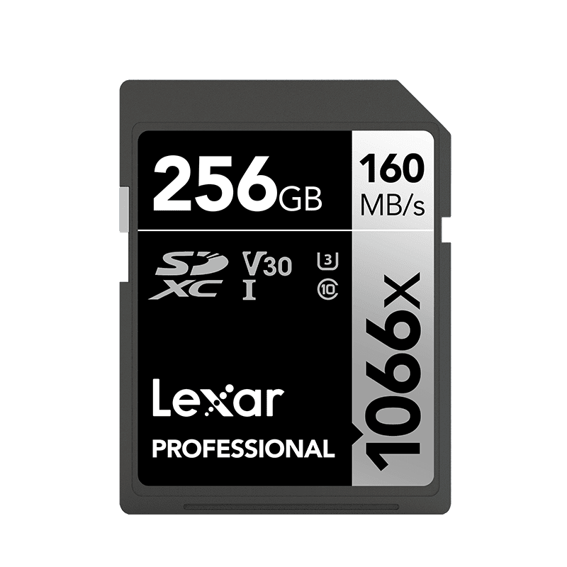 Lexar Professional 1066x SDXC™ UHS-I Card SILVER Series 256Gb