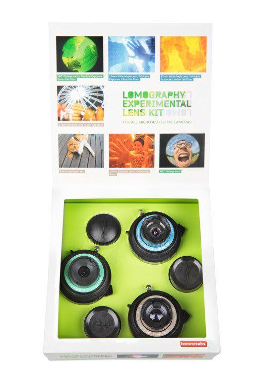 Lomography Experimental Lens Kit packaging
