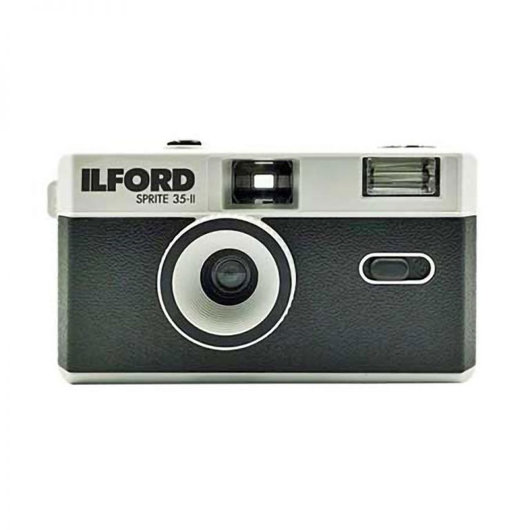 Ilford Sprite 35II Reusable Camera in Black & Silver PhotoBite