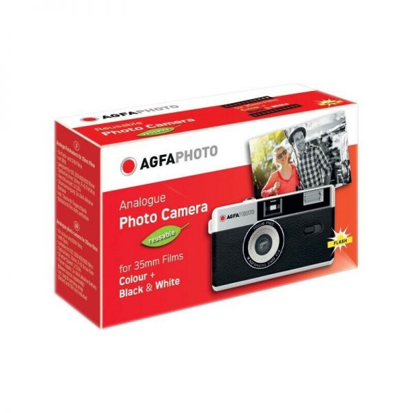 AGFA Photo 35mm Analogue Photo Camera - Black-box