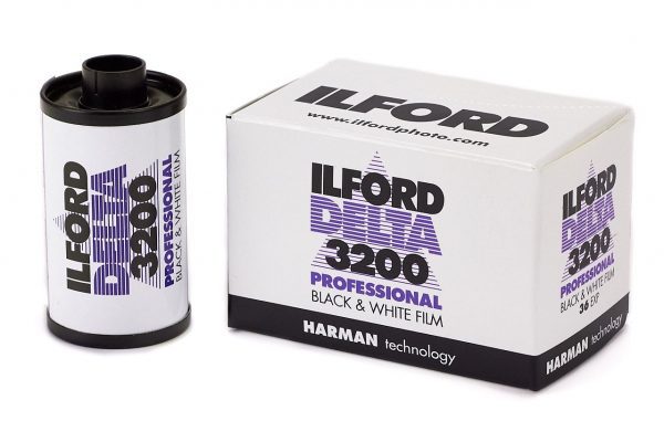 Ilford Delta 3200 35 mm Film-packaging