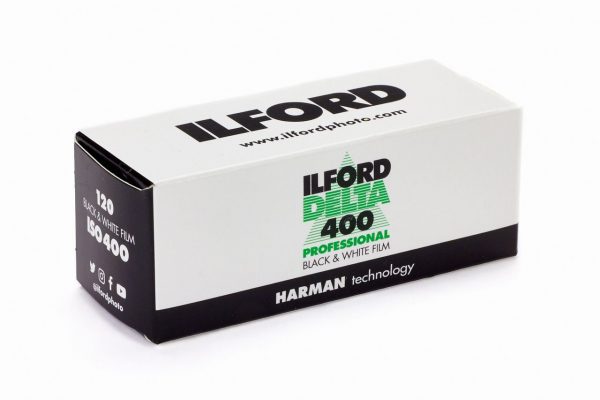Ilford Delta 400 120 Black & White Film-box-2