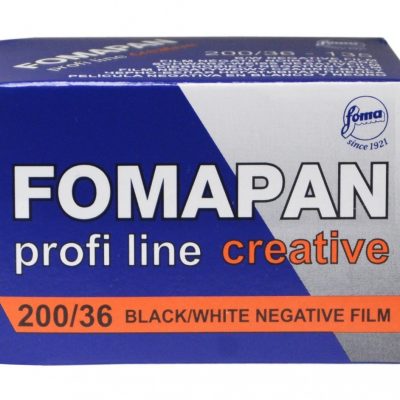 Fomapan 200 Creative 35mm Film box