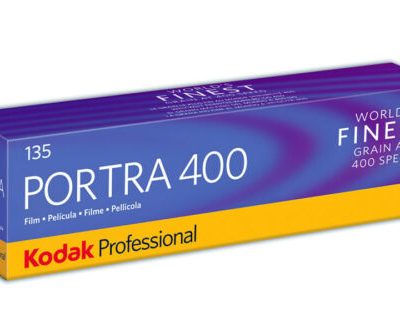 Kodak Portra 400 Professional Film 35mm 5 Pack box
