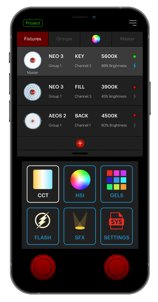 Rotolight Mobile Application