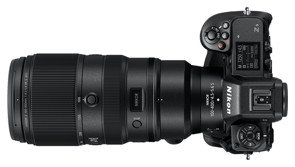Nikon Z 9 with100-400mm.