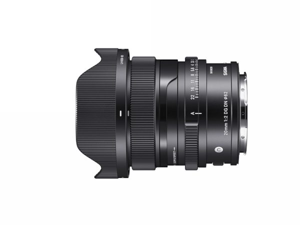 Sigma 20mm F2 DG DN | Contemporary side hood