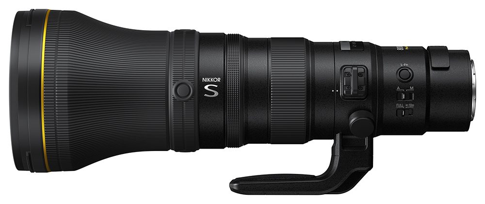 Nikon NIKKOR Z 800mm f/6.3 VR S side