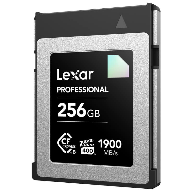 Lexar® Professional CFexpress™ Type B Card DIAMOND Series front side