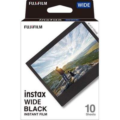 Fujifilm Instax Wide Film Black Frame [10 shots]