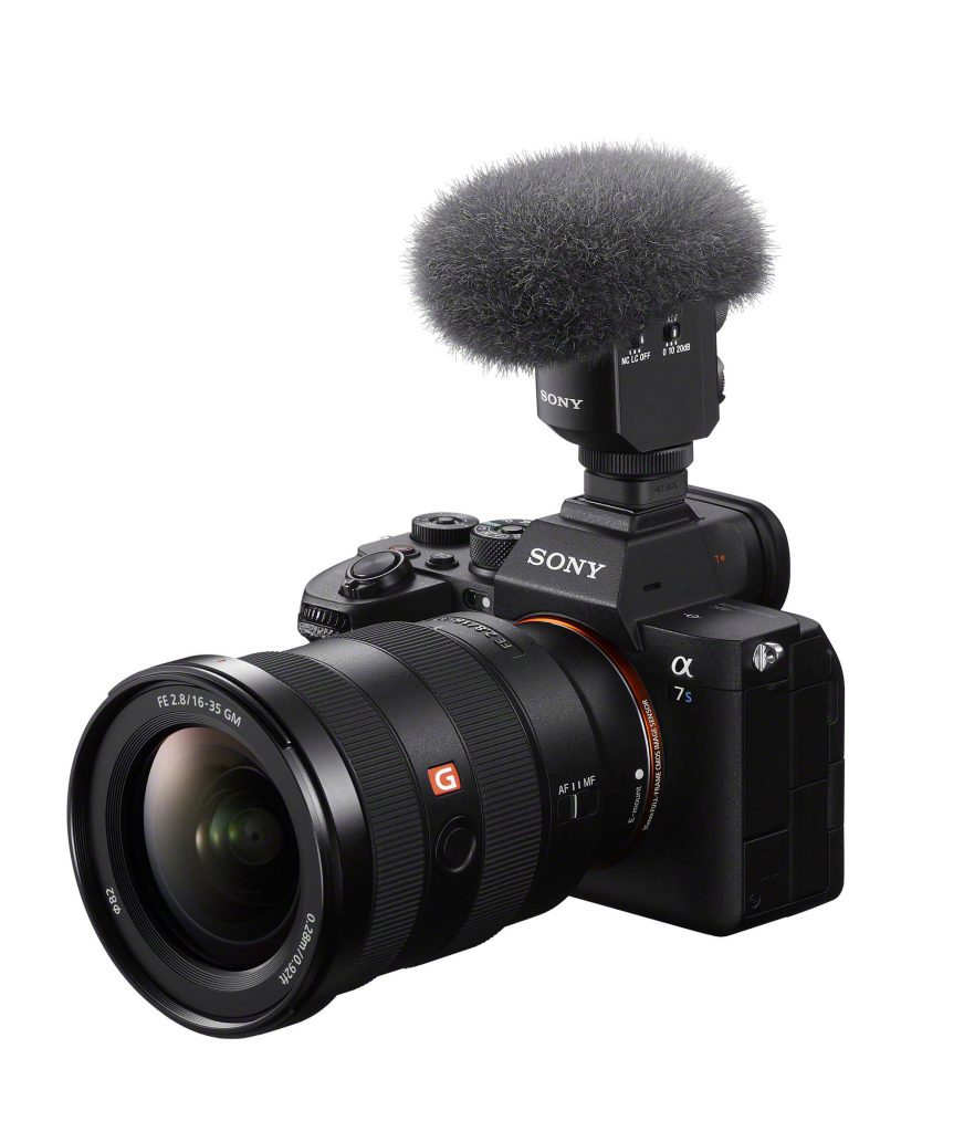 Sony ECM-M1 Microphone on camera