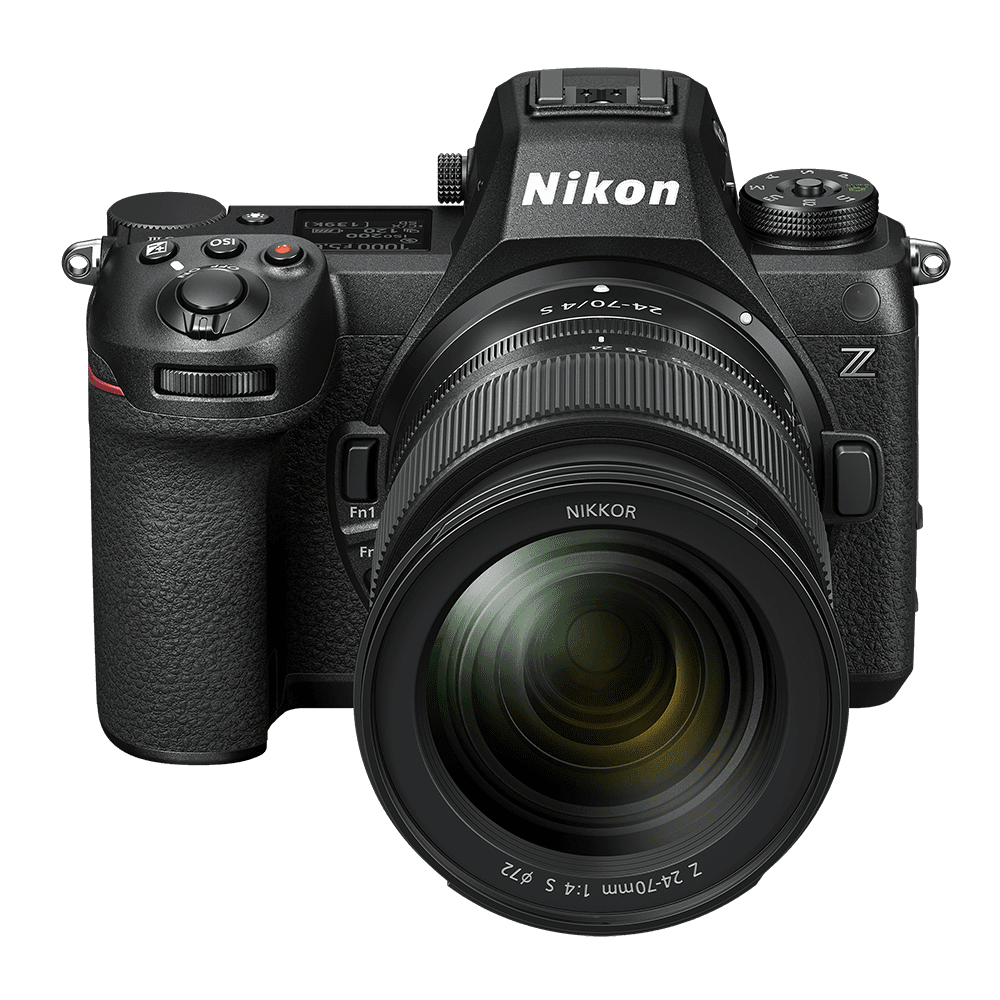 Nikon Z6III 24-70 front top