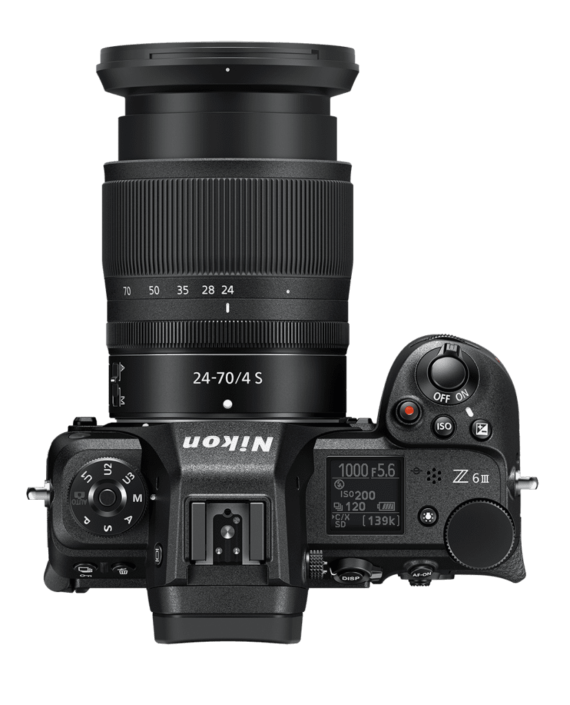 Nikon Z6III 24-70 top