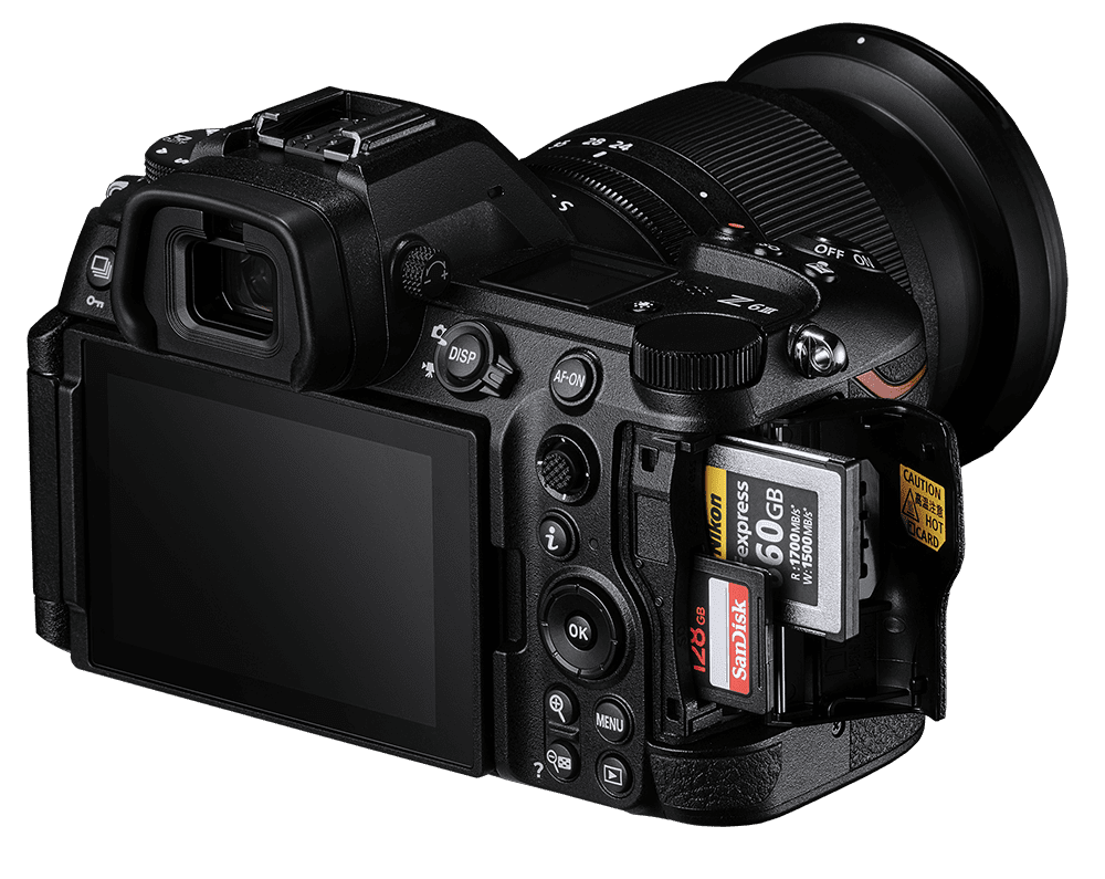 Nikon Z6III card slots